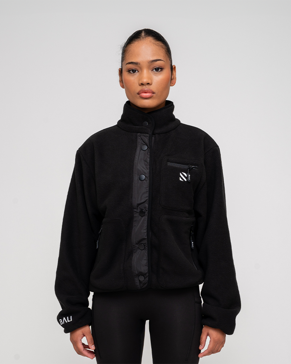 Arctic Fleece in Black