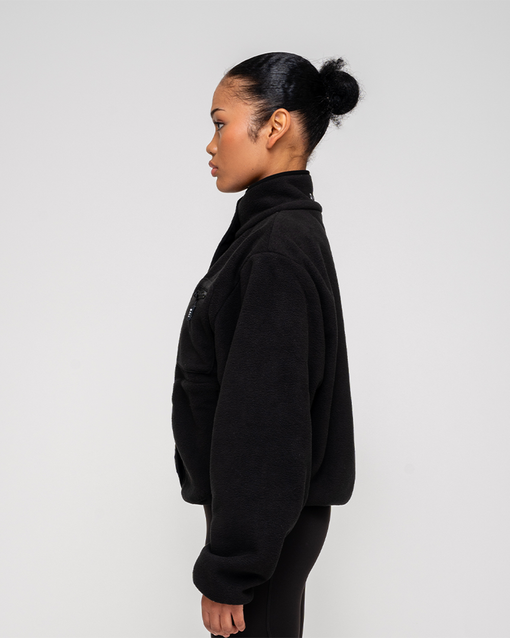 Arctic Fleece in Black