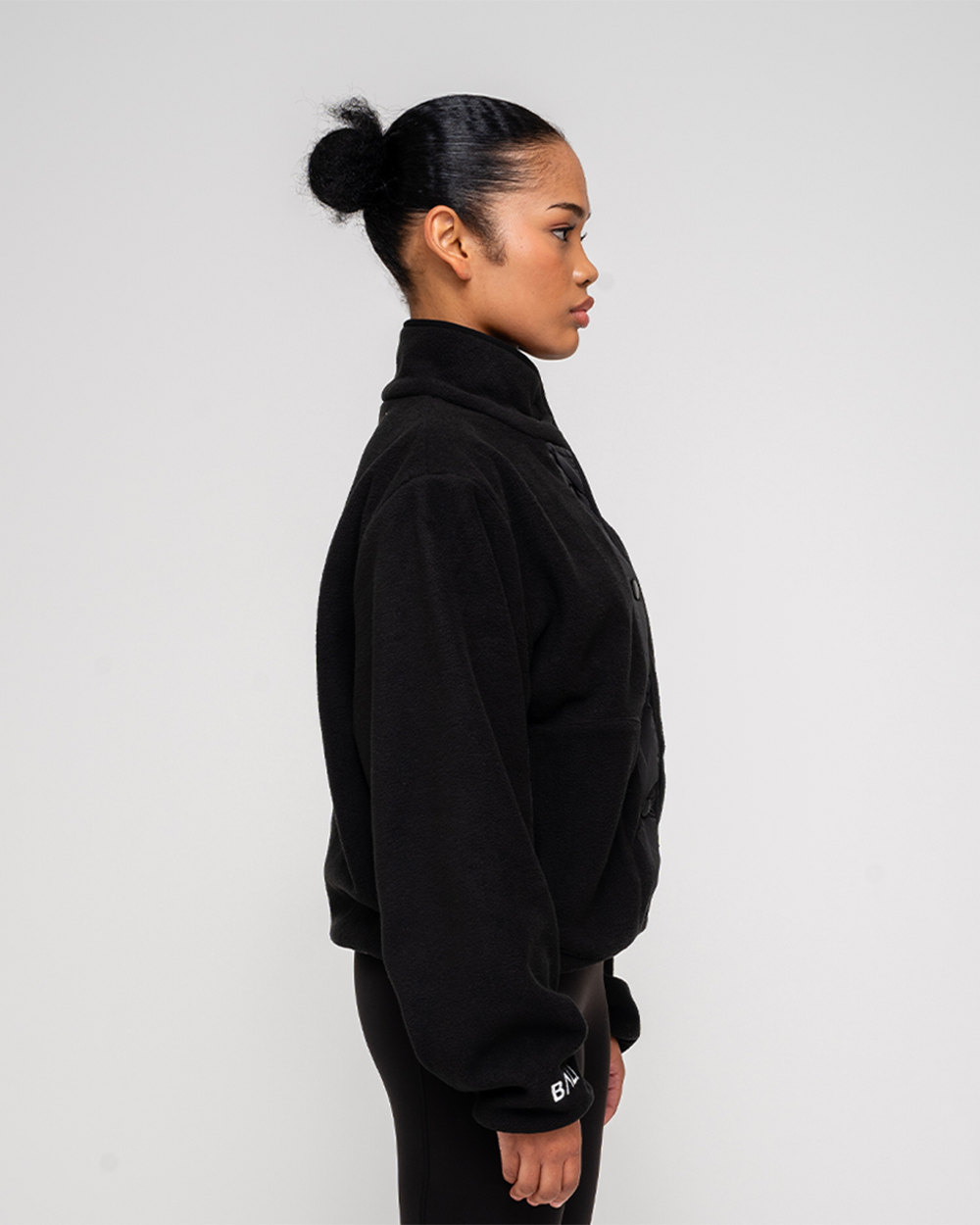Arctic Fleece in Black