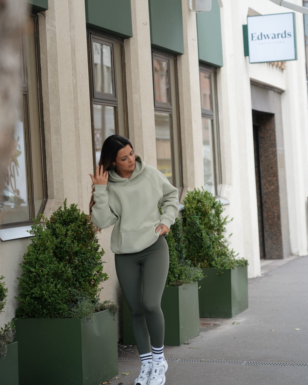 Signature Hoodie  and Leggings Set With Socks