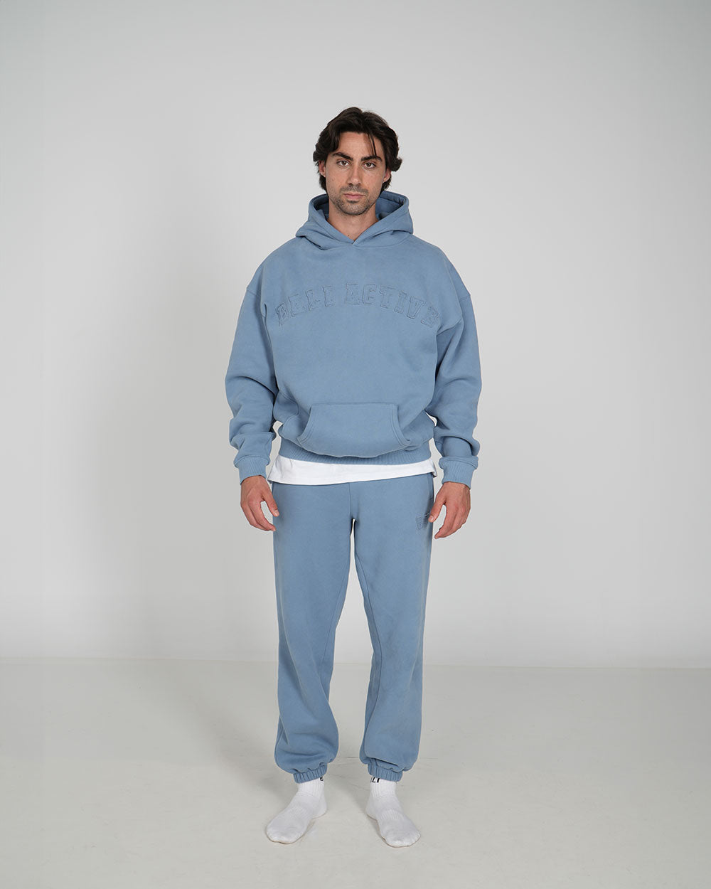 Powder blue joggers online