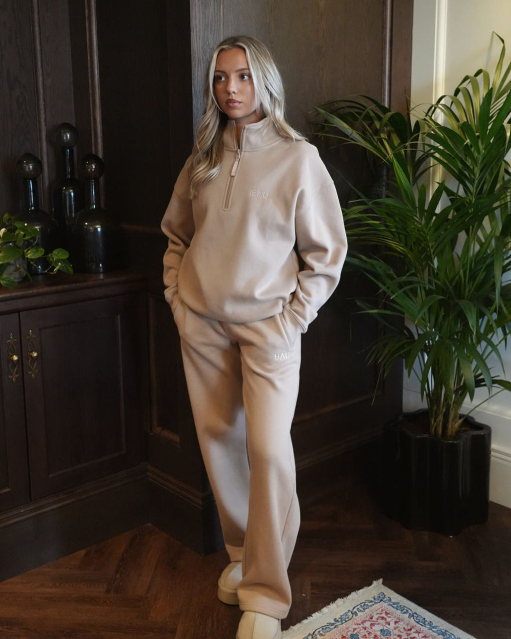 Signature Oversized Half Zip