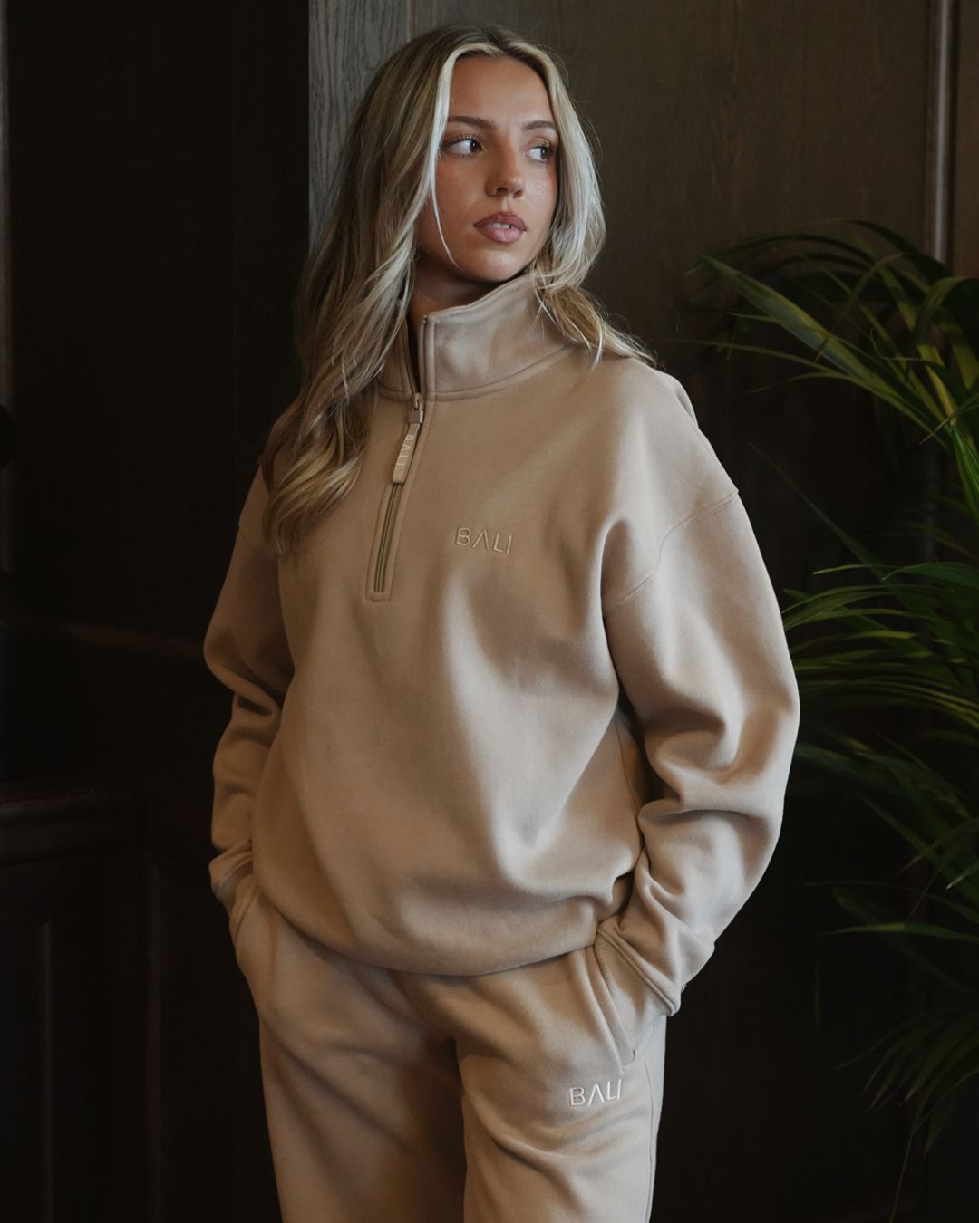 Signature Oversized Half Zip