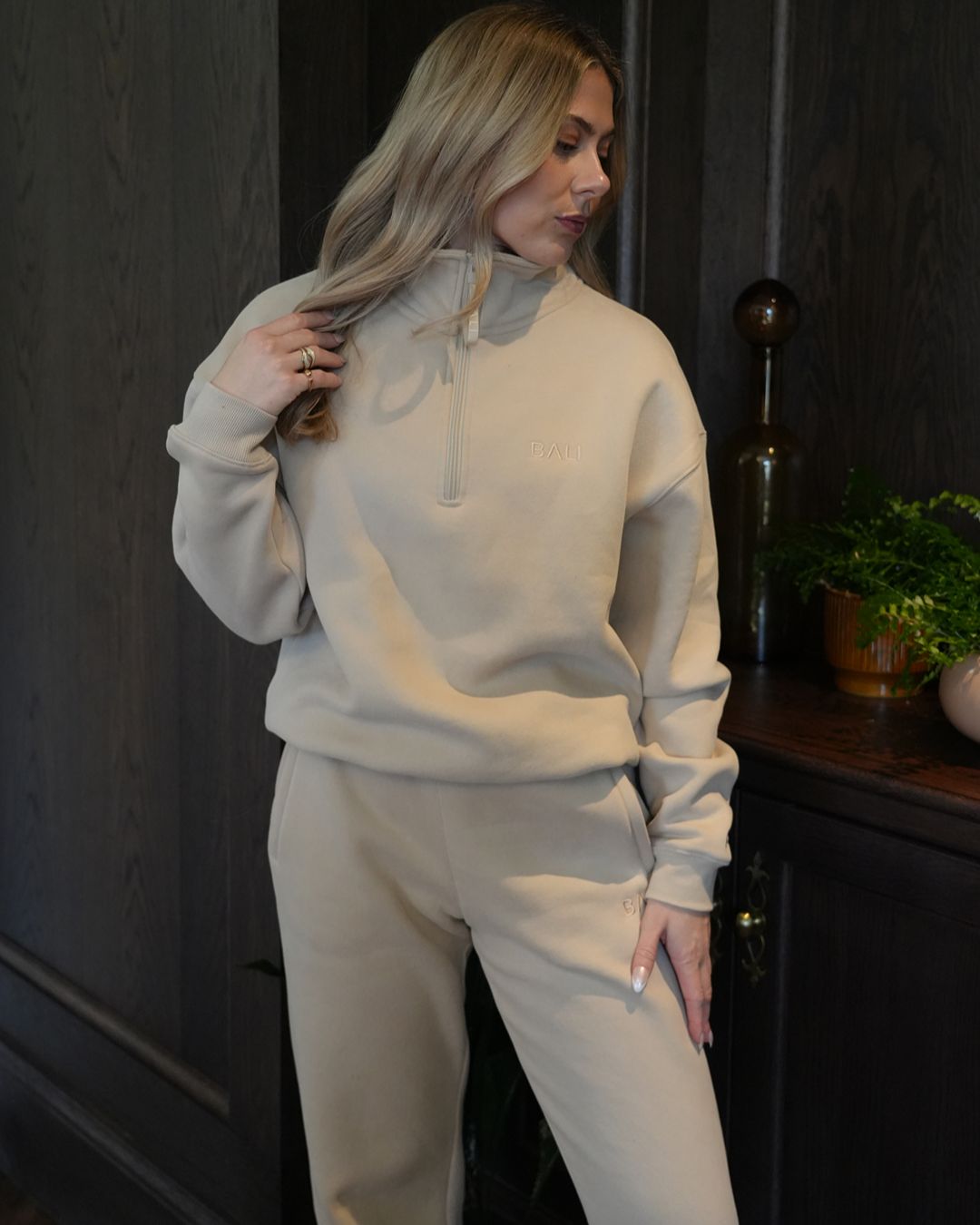 Signature Oversized Half Zip