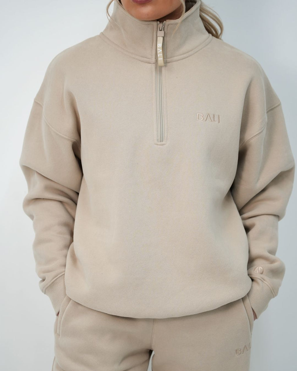 Signature Oversized Half Zip