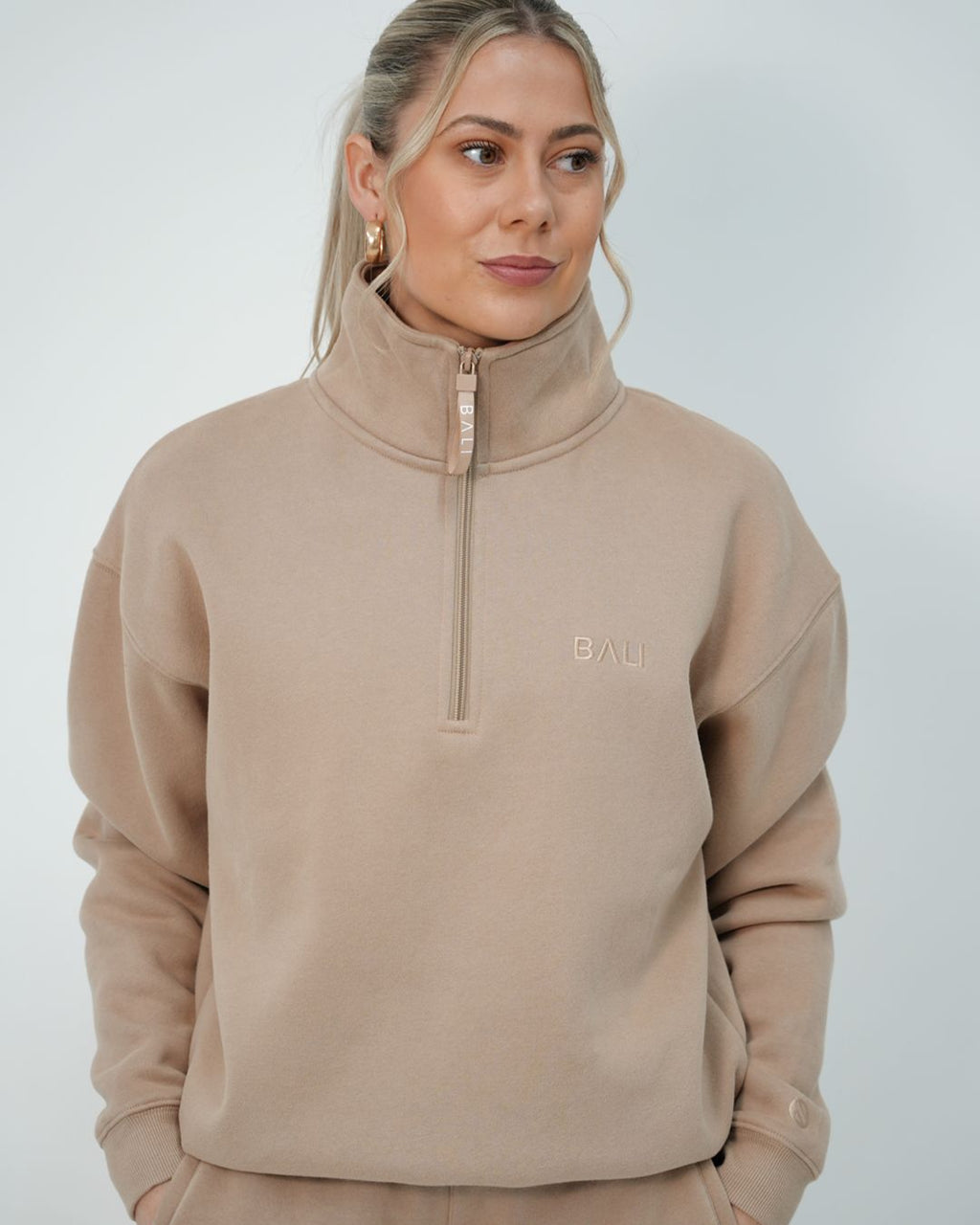 Signature Oversized Half Zip