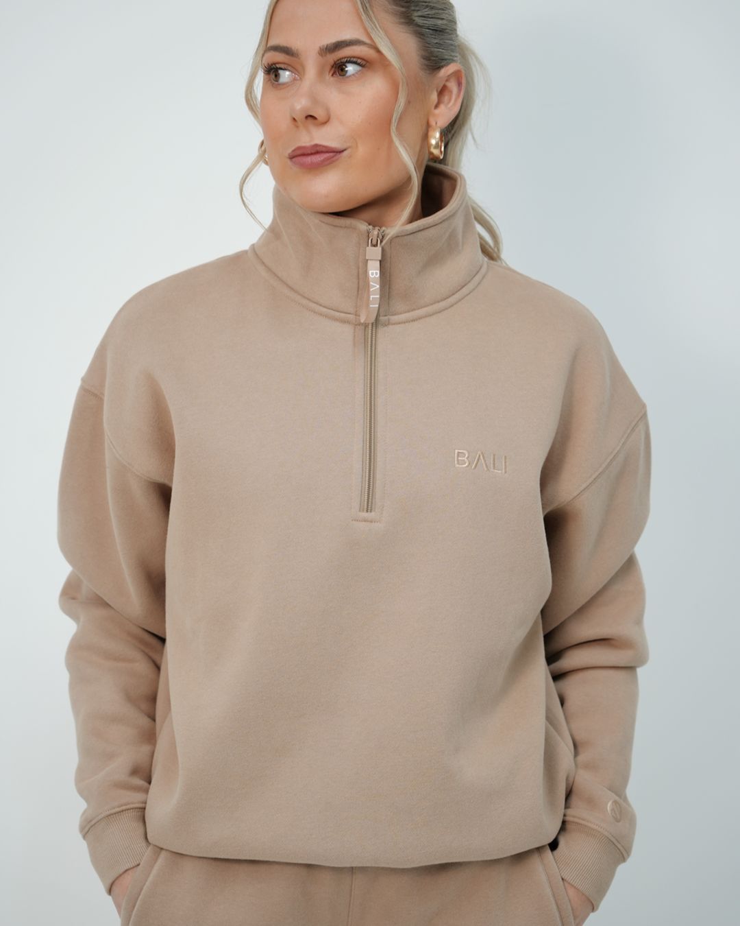 Signature Oversized Half Zip