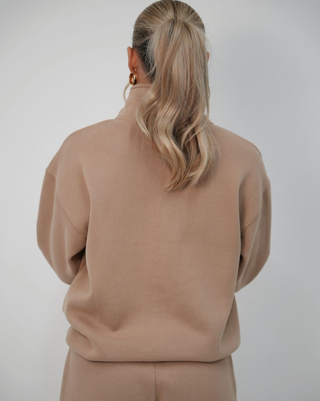 Signature Oversized Half Zip