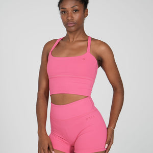 Stryde Bra + Shorts in Fuschia