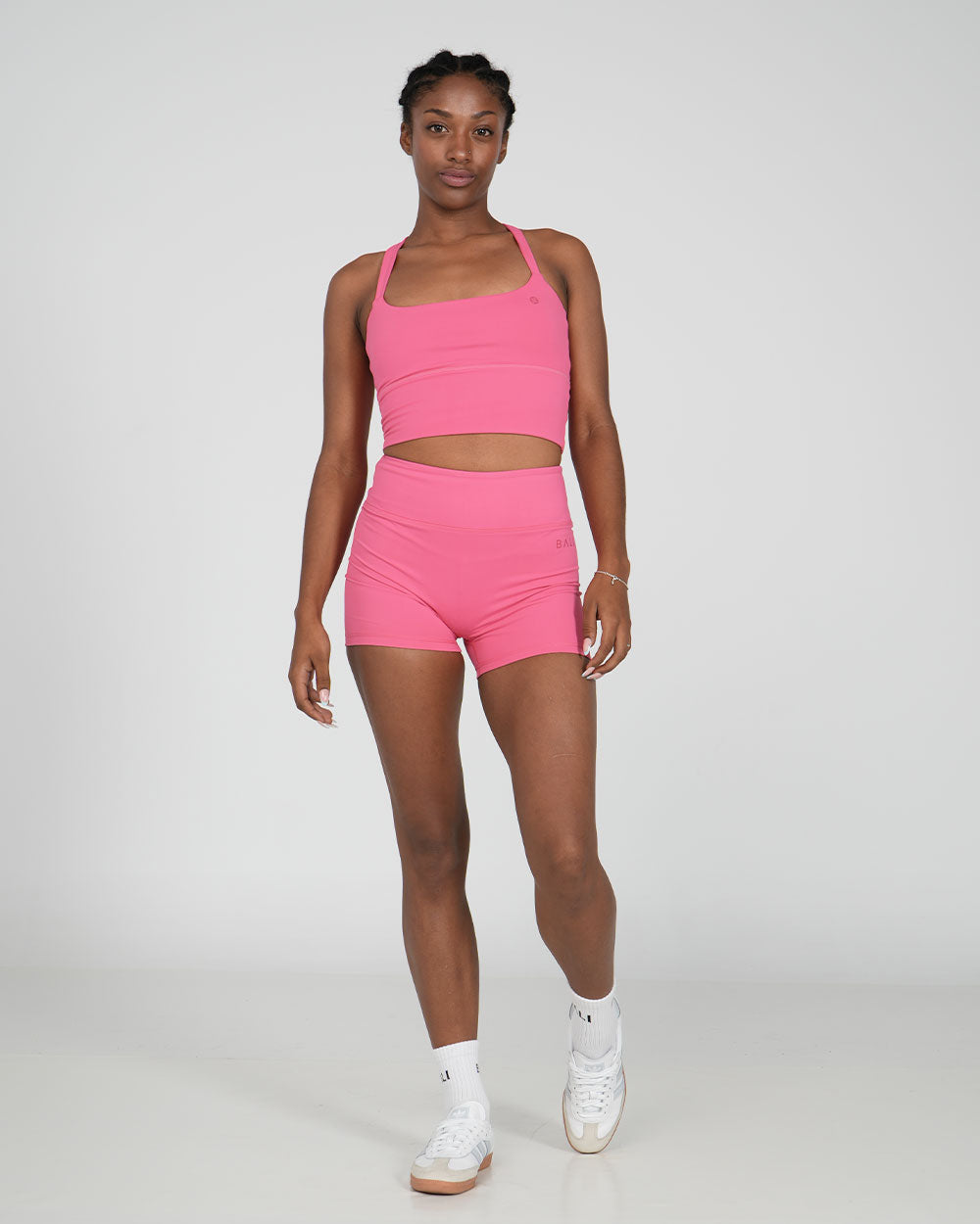 Stryde Bra + Shorts in Fuschia