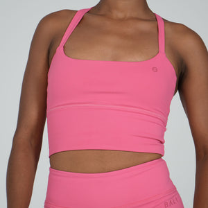 Stryde Bra + Shorts in Fuschia