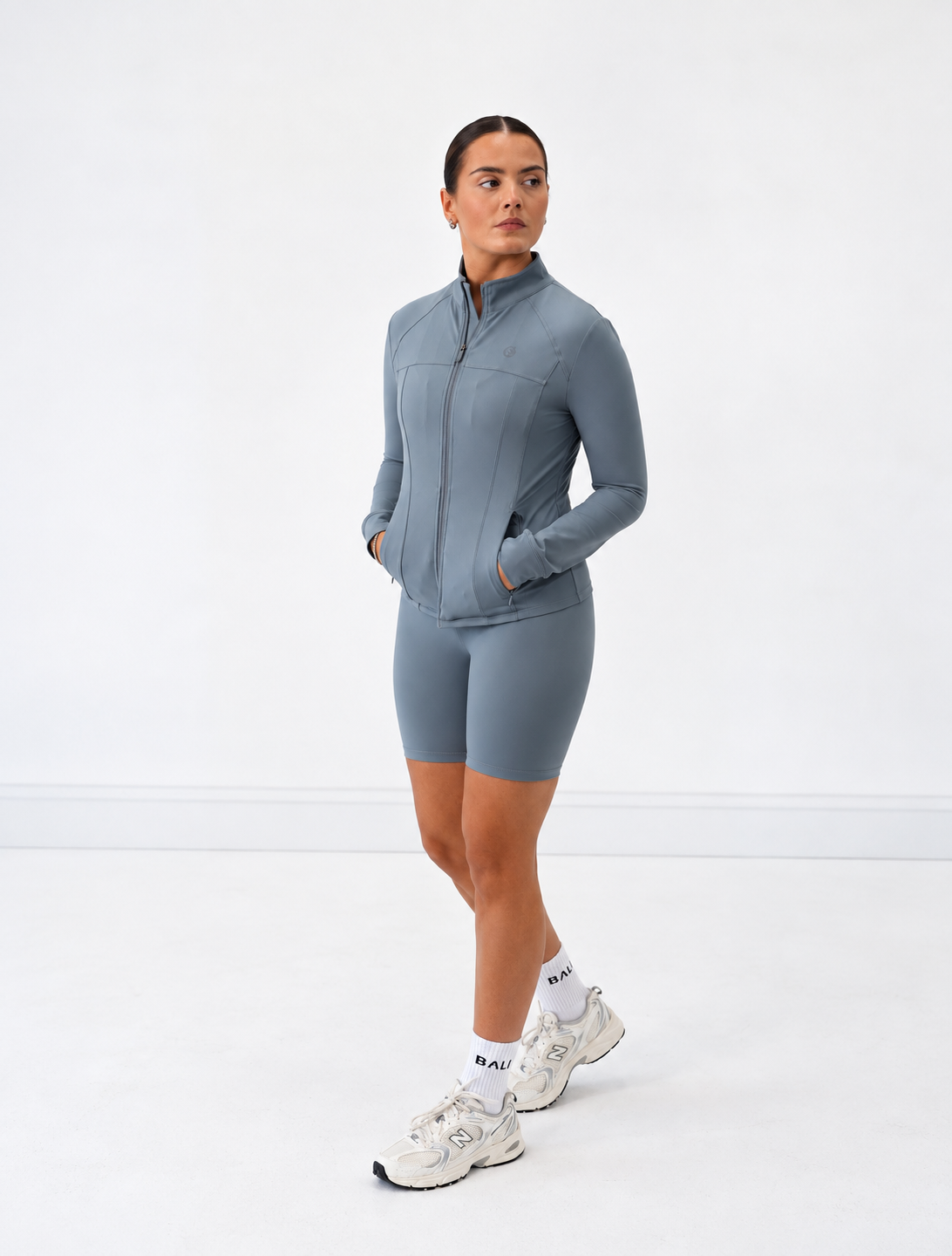 Sculpt Full Zip + Shorts + Socks