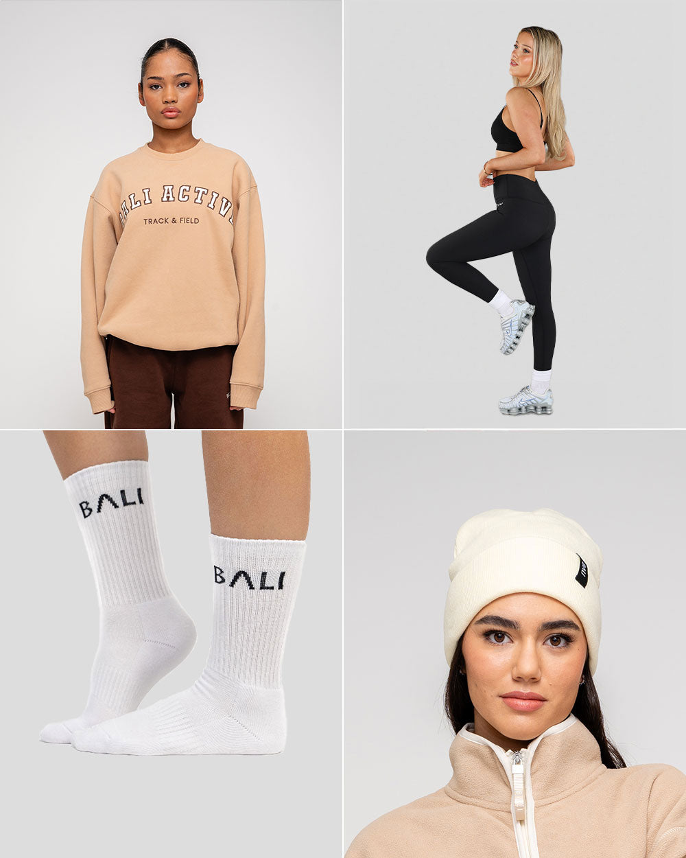 Track & Field Gift Box - Crew, Leggings, Beanie & Socks