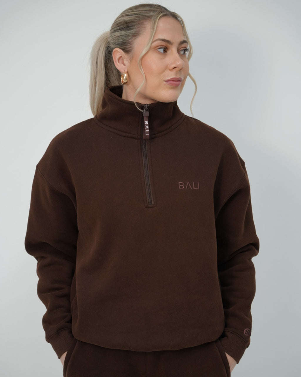 Signature Oversized Half Zip