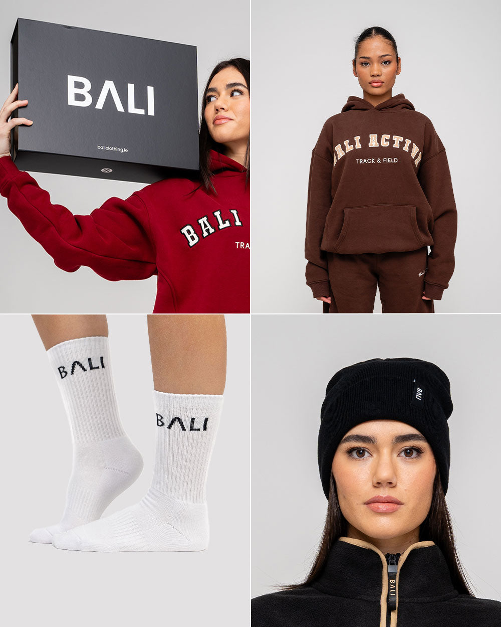 Track & Field Gift Box - Hoodie, Beanie & Socks